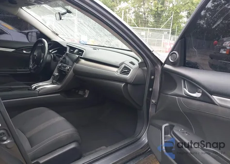 2018 Honda Civic Ex-T from USA, damaged, VIN JHMFC1F37JX035196